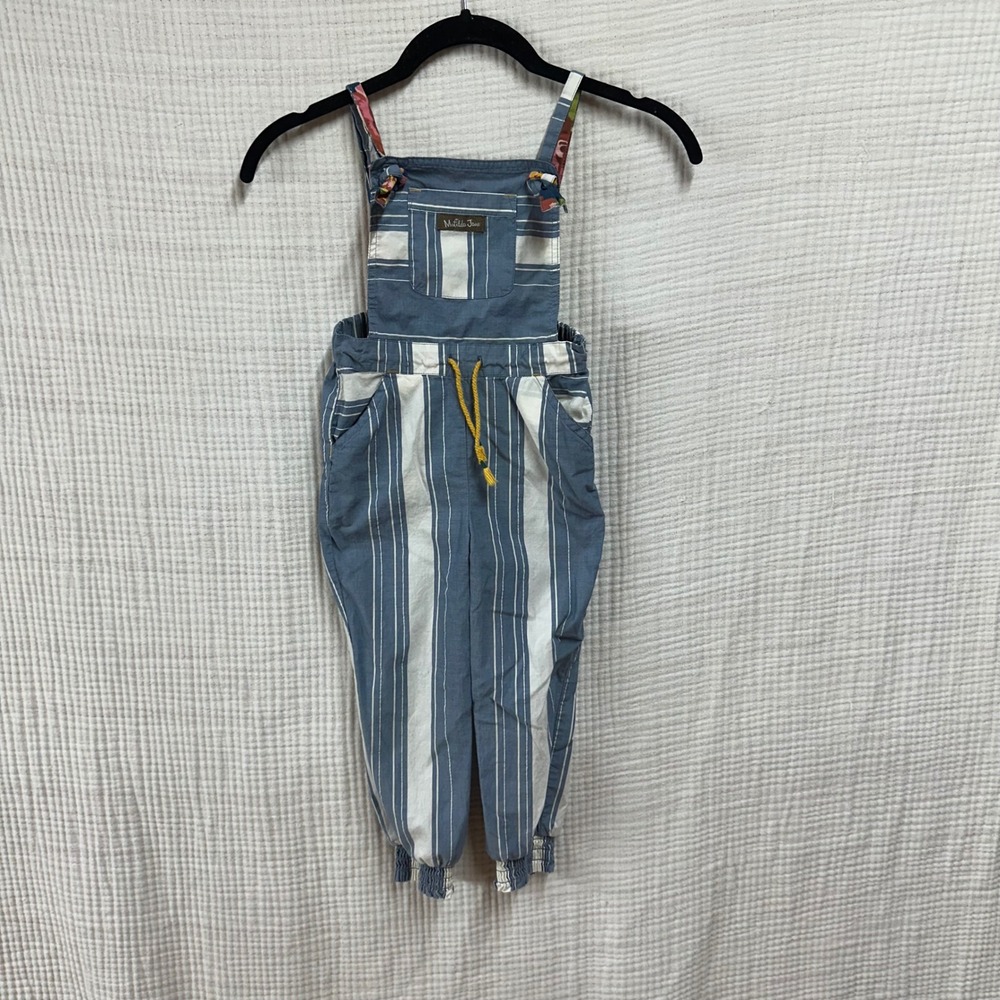 Matilda Jane Joanna Gaines girls 4 Fancy Free Choose Your Own Path overalls